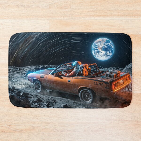 Item preview, Muscle car on the Moon designed and sold by Archive Studio.