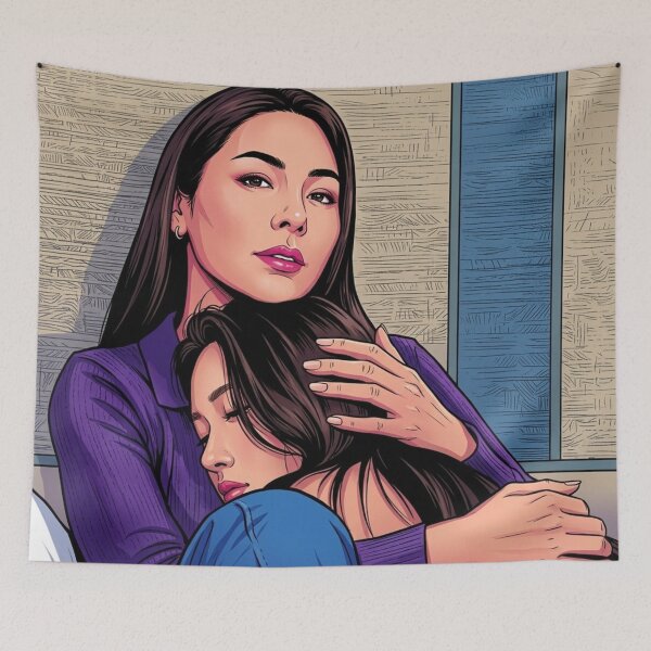 Item preview, FayeAtom Cuddle Me GL Lgbtq+ Comic Sweet Love  designed and sold by Mind Space.