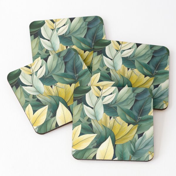 Item preview, Leaves Collection Pattern Seamless Design  designed and sold by Leylita Design.
