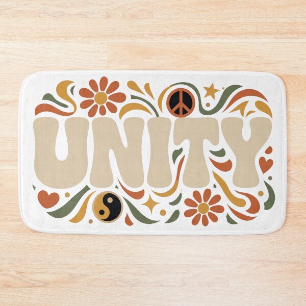 Item preview, Retro Unity Psychedelic Negative Space Design designed and sold by Hoffmann-Shop.