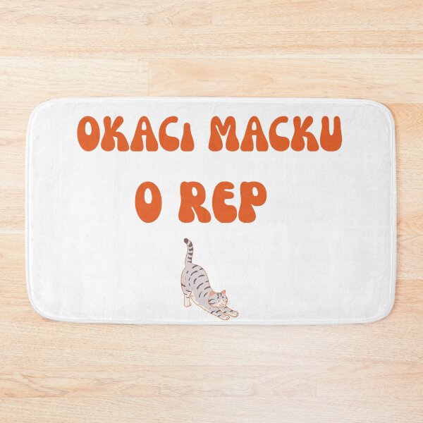 Item preview, Okaci macku o rep - Retro Balkan Saying designed and sold by Ziva26.