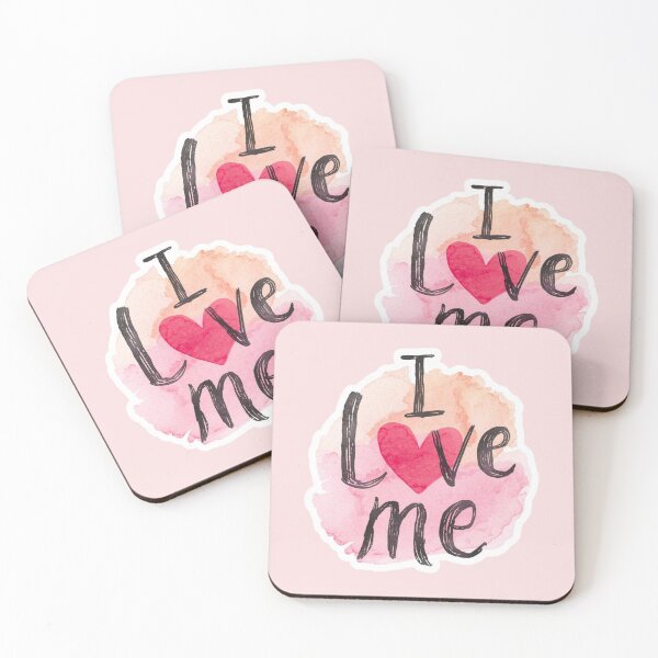 Item preview, I Love Me Watercolor  designed and sold by LoopyPop.