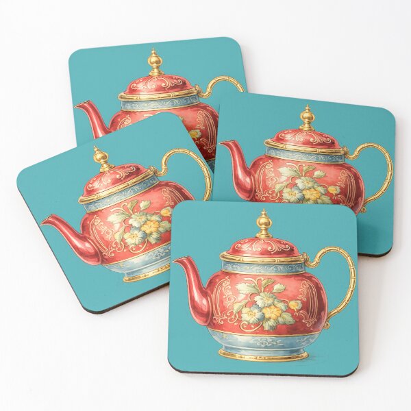 Item preview, Collectible decorative teapot sticker designed and sold by LiriosLand.