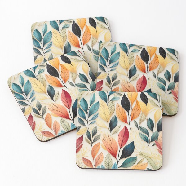 Item preview, Leaves Collection Pattern Seamless Design  designed and sold by Leylita Design.