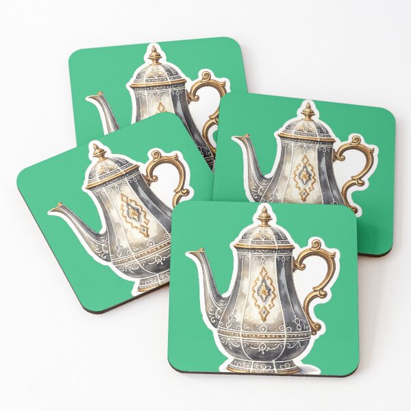 Item preview, Collectible decorative teapot sticker designed and sold by LiriosLand.