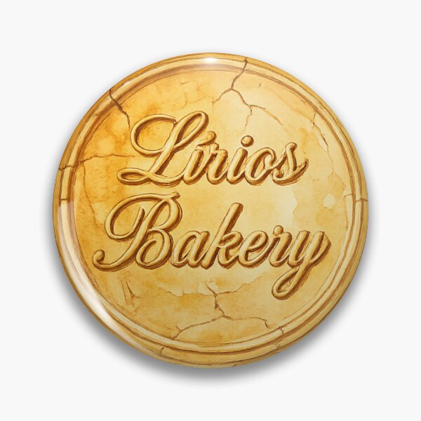 Artikelvorschau, offizieller Lilies Bakery Siegelaufkleber entworfen und verkauft von LiriosLand.