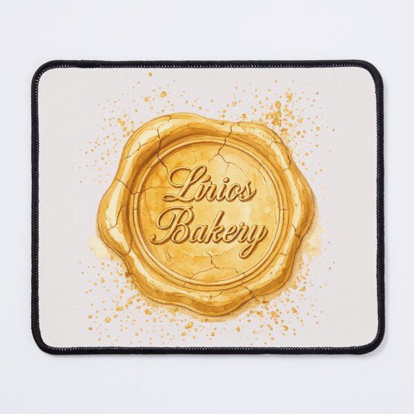 Item preview, official lilies bakery seal sticker designed and sold by LiriosLand.
