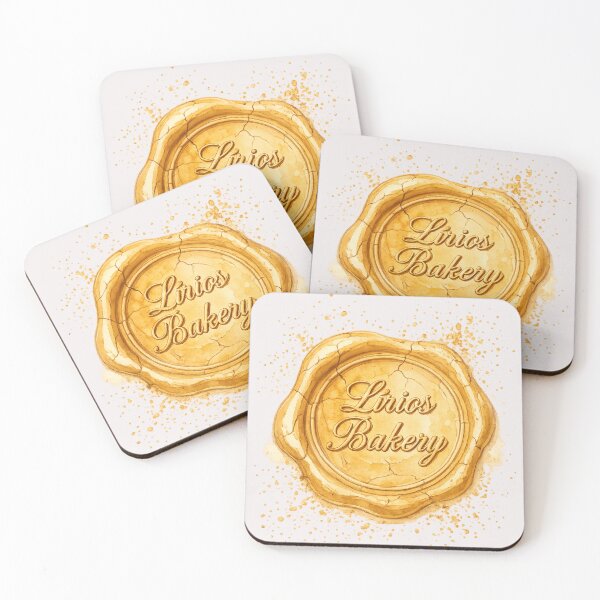 Item preview, official lilies bakery seal sticker designed and sold by LiriosLand.