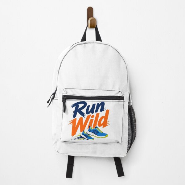 Item preview, Run Wild Running Shoes Bold Typography Runner Gift designed and sold by Old Tree Store .