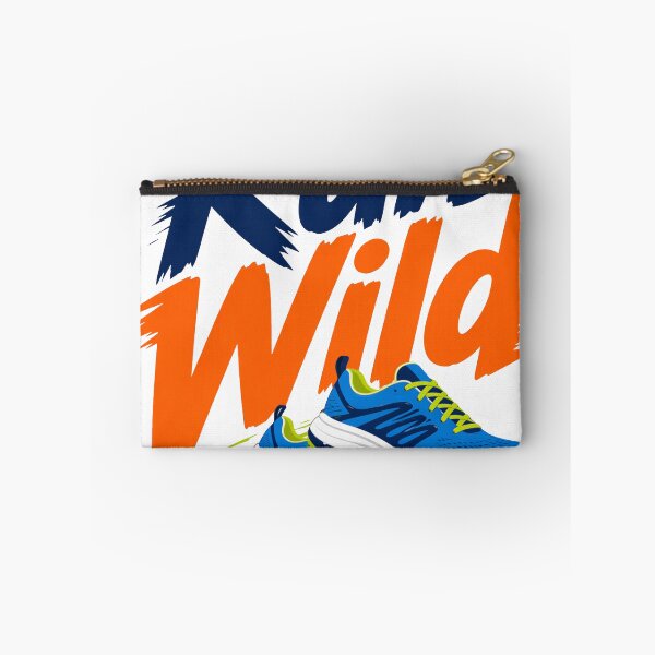 Item preview, Run Wild Running Shoes Bold Typography Runner Gift designed and sold by Old Tree Store .
