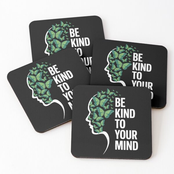 Item preview, Be Kind To Your Mind Mental Health Awareness Month Green designed and sold by PunkNation-Arts.