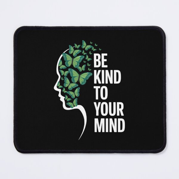 Item preview, Be Kind To Your Mind Mental Health Awareness Month Green designed and sold by PunkNation-Arts.