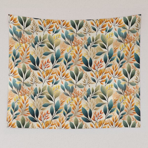Item preview, Leaves Seamless Pattern Design designed and sold by Leylita Design.