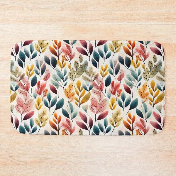 Item preview, Autumn Leaves Seamless Pattern Design designed and sold by Leylita Design.