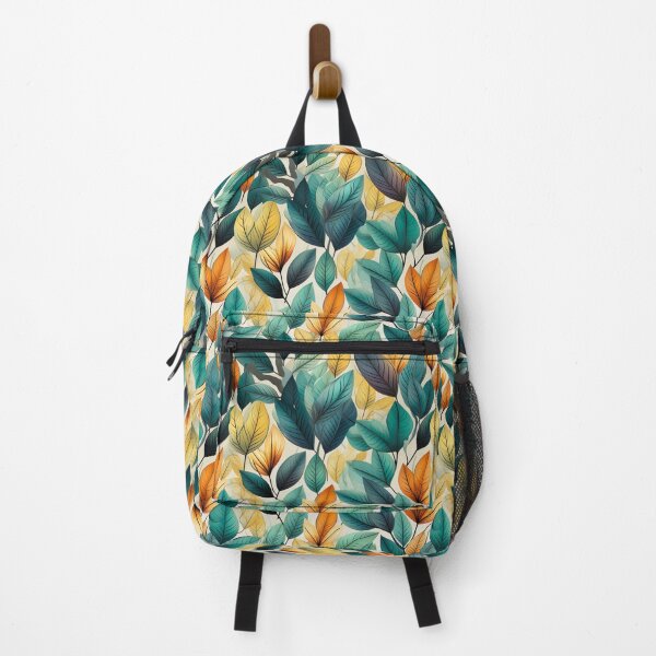 Item preview, Green Leaves Seamless Pattern Design designed and sold by Leylita Design.