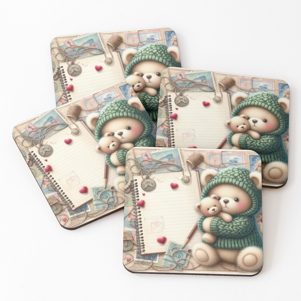 Item preview, Coasters (Set of 4) designed and sold by Beyondnote-Art.