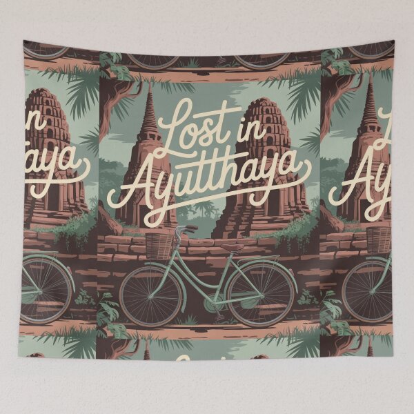 Item preview, World travel fly to Ayutthaya,Thailand Lost in Ayutthaya , brafdesign  designed and sold by Brafdesign.