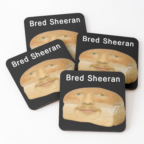 Item preview, Bred Sheeran Original Bread Pun Character Design designed and sold by flowerpower999.