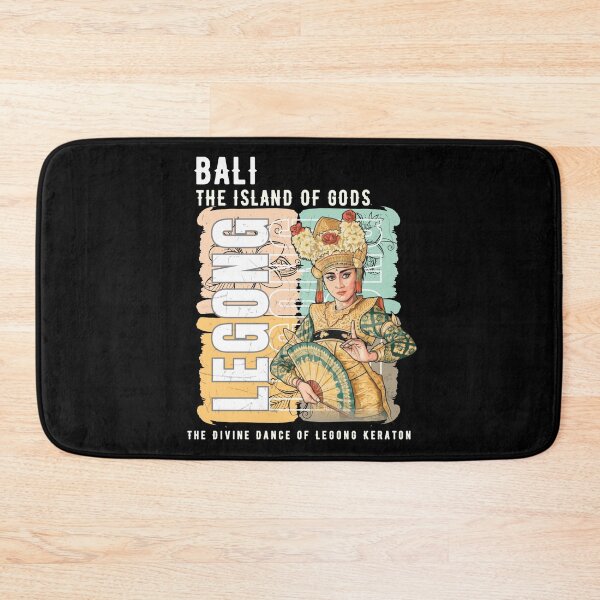 Item preview, Legong Dance Bali The Island of Gods - Vintage Traditional Art designed and sold by Khanz4Design.