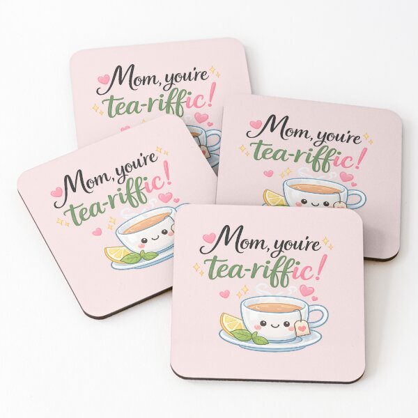 Item preview, Mom You’re Tea-riffic –  Cute Tea Pun Design | Funny Mother’s Day Gift designed and sold by MarJul.