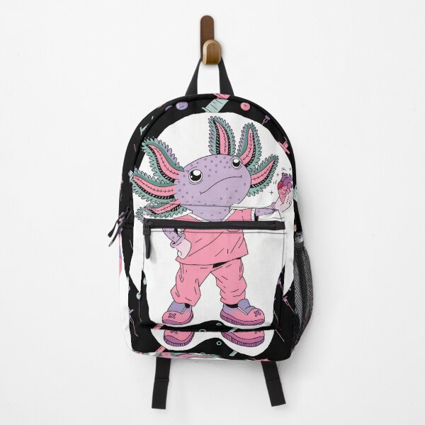 Item preview, Axolotl Nurse Holding Heart Funny Anatomy- Cute Medical Gift designed and sold by BestUncommonTee.