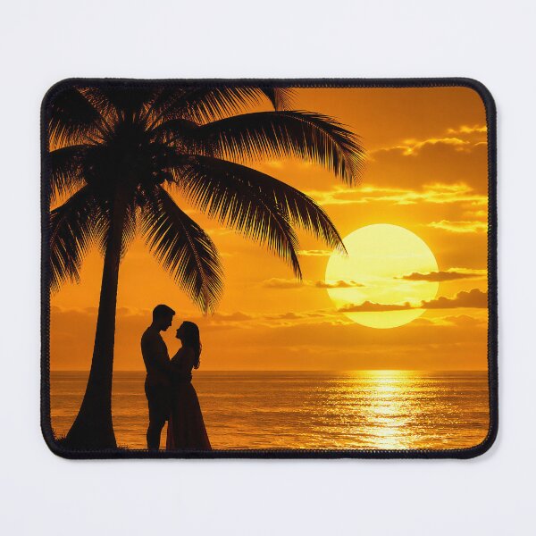 Item preview, Tropical sunset Romancee designed and sold by photoart1854.
