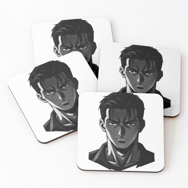 Item preview, Dark Anime Man Intense Portrait  designed and sold by Nixxxs.