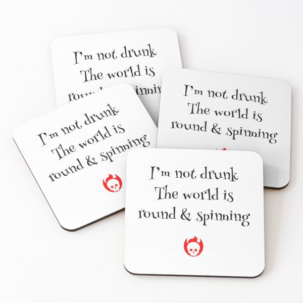 Item preview, Drunk World designed and sold by The WordCatcher Street.