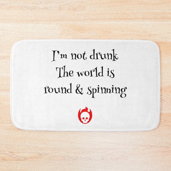 Item preview, Drunk World designed and sold by The WordCatcher Street.