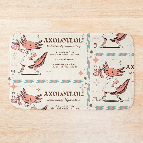 Item preview, Axolotl Nurse Retro 1950s  Parody Funny Vintage Illustration  designed and sold by BestUncommonTee.