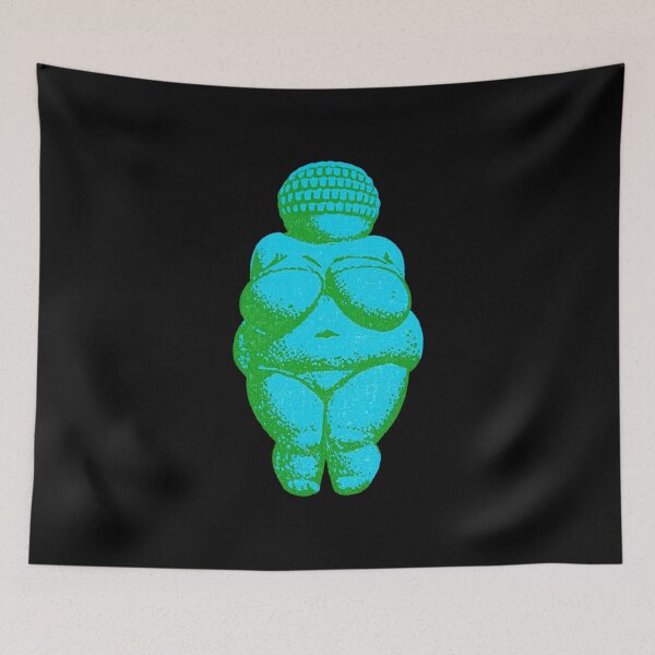 Item preview, Cyan & Emerald Stone Venus Figurine designed and sold by Jennifer Chiera.
