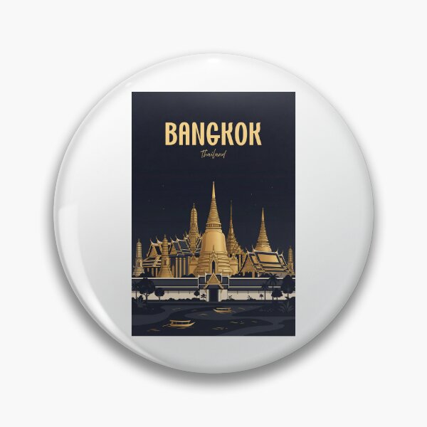 Item preview, Bangkok Thailand Vintage Style designed and sold by NeuralVibe.