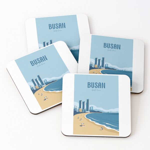 Item preview, Gwangan Bridge Busan Retro South Korea designed and sold by NeuralVibe.