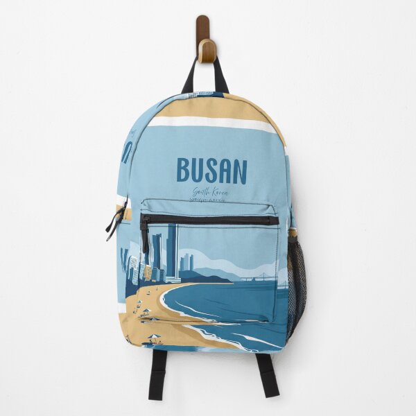 Item preview, Gwangan Bridge Busan Retro South Korea designed and sold by NeuralVibe.