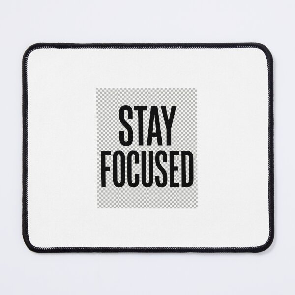 Item preview, Stay Focused Tactical Minimalist Motivation Quote Sticker designed and sold by DarioTactical.