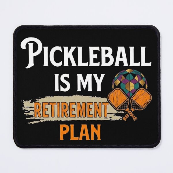 Item preview, Pickleball Is My Retirement Plan – Retro Sports Graphic designed and sold by Sashka-.