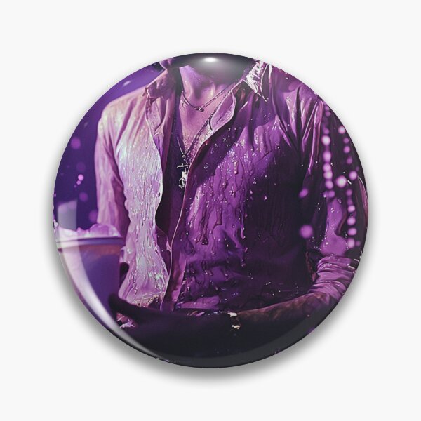 Item preview, Jim Morrison Purple Drip Art Print designed and sold by WockWave.