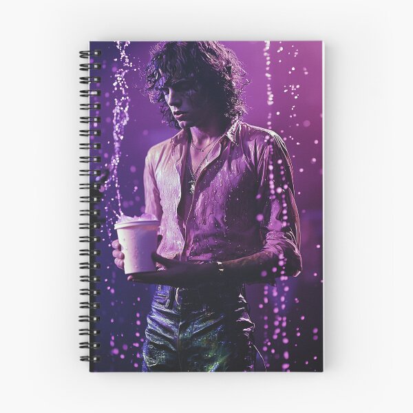 Item preview, Jim Morrison Purple Drip Art Print designed and sold by WockWave.