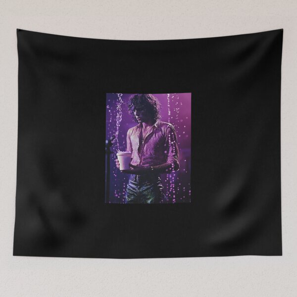 Item preview, Jim Morrison Purple Drip Art Print designed and sold by WockWave.