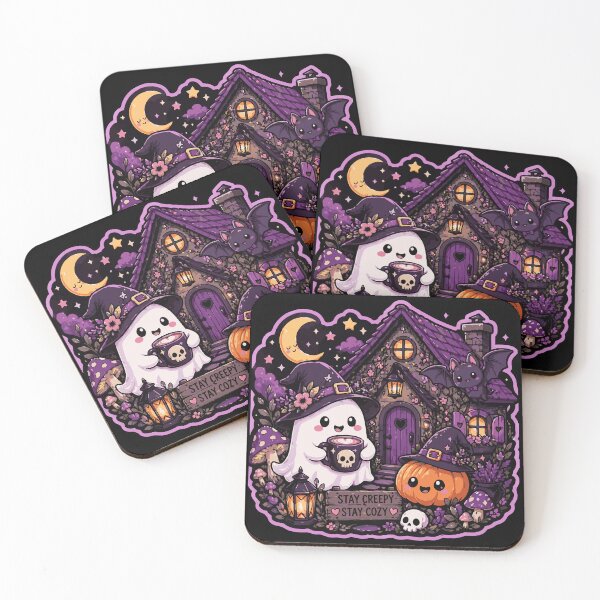 Item preview, Cottage Crypt - Cozy Spooky Ghost Cottagecore Aesthetic designed and sold by Hauntingly Cute.
