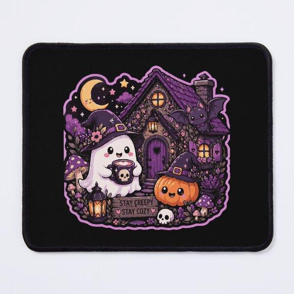 Item preview, Cottage Crypt - Cozy Spooky Ghost Cottagecore Aesthetic designed and sold by Hauntingly Cute.