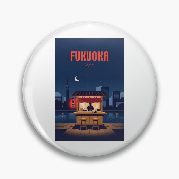 Item preview, Fukuoka Japan Vintage designed and sold by NeuralVibe.