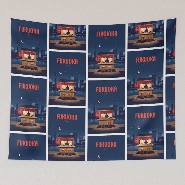 Item preview, Fukuoka Japan Vintage designed and sold by NeuralVibe.