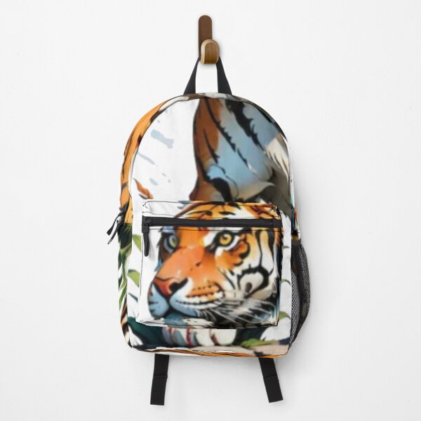 Item preview, Regal Tiger in High Grass - Detailed Jungle Predator Art designed and sold by GenZFashion000.