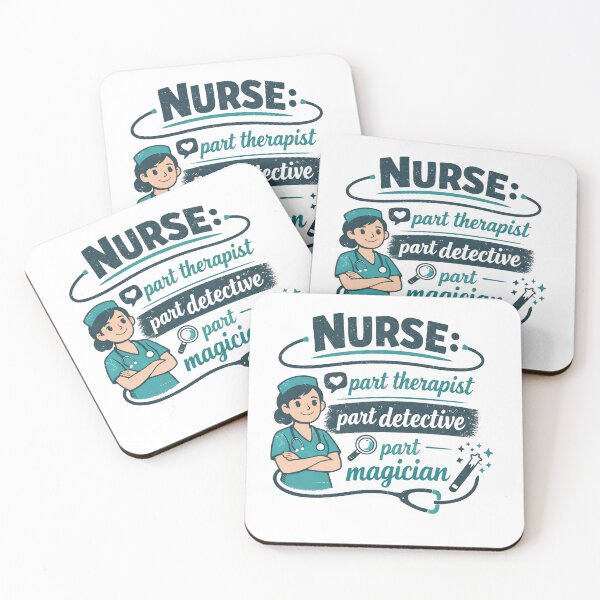 Item preview, Nurse Therapist Detective Magician designed and sold by CoolTShirtDesign.