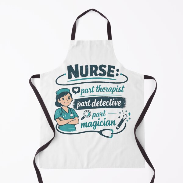 Artikelvorschau, Krankenpfleger, Therapeut, Detektiv, Magier entworfen und verkauft von CoolTShirtDesign.