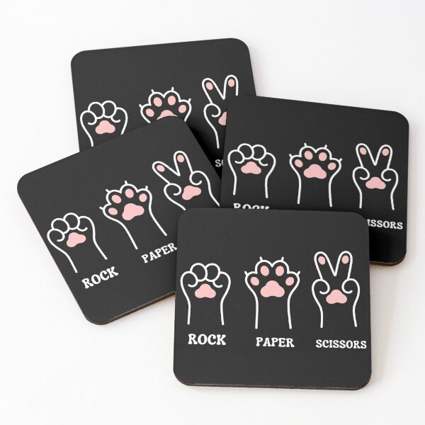 Item preview, Cat Paw Rock Paper Scissors Tee designed and sold by Dmo3HarkoArt.