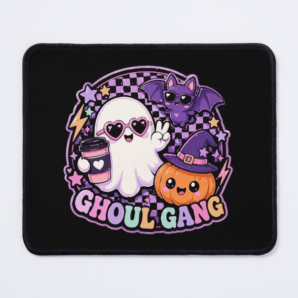 Item preview, Retro Ghoul Gang - Kawaii Ghost Retro Spooky Crew designed and sold by Hauntingly Cute.