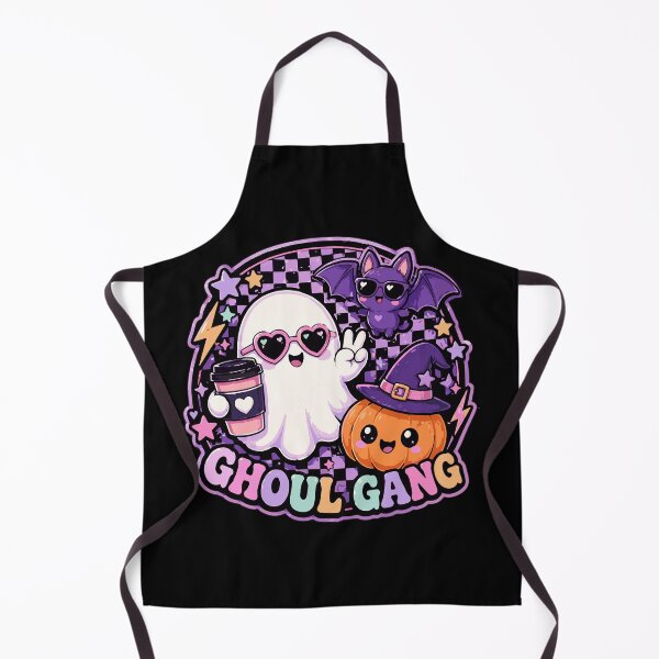 Item preview, Retro Ghoul Gang - Kawaii Ghost Retro Spooky Crew designed and sold by Hauntingly Cute.