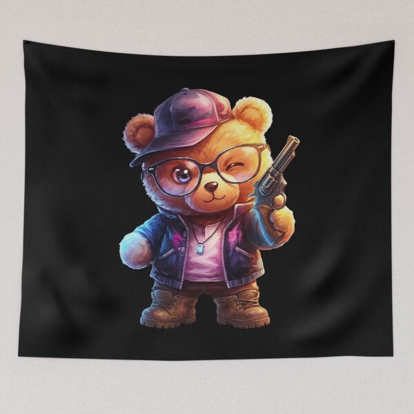 Item preview, Frankenpetz Monstarz Unit #04 The Teddy Outlaw designed and sold by Frankenpetz.